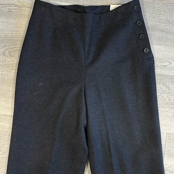J. Crew Wool-Blend Button-Side Trousers – Size 4 - Picture 6 of 11